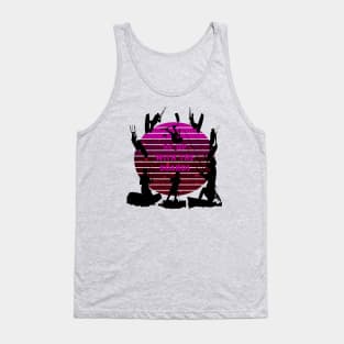 Kitesurfers Be Up With The Boards Retro Style Tank Top